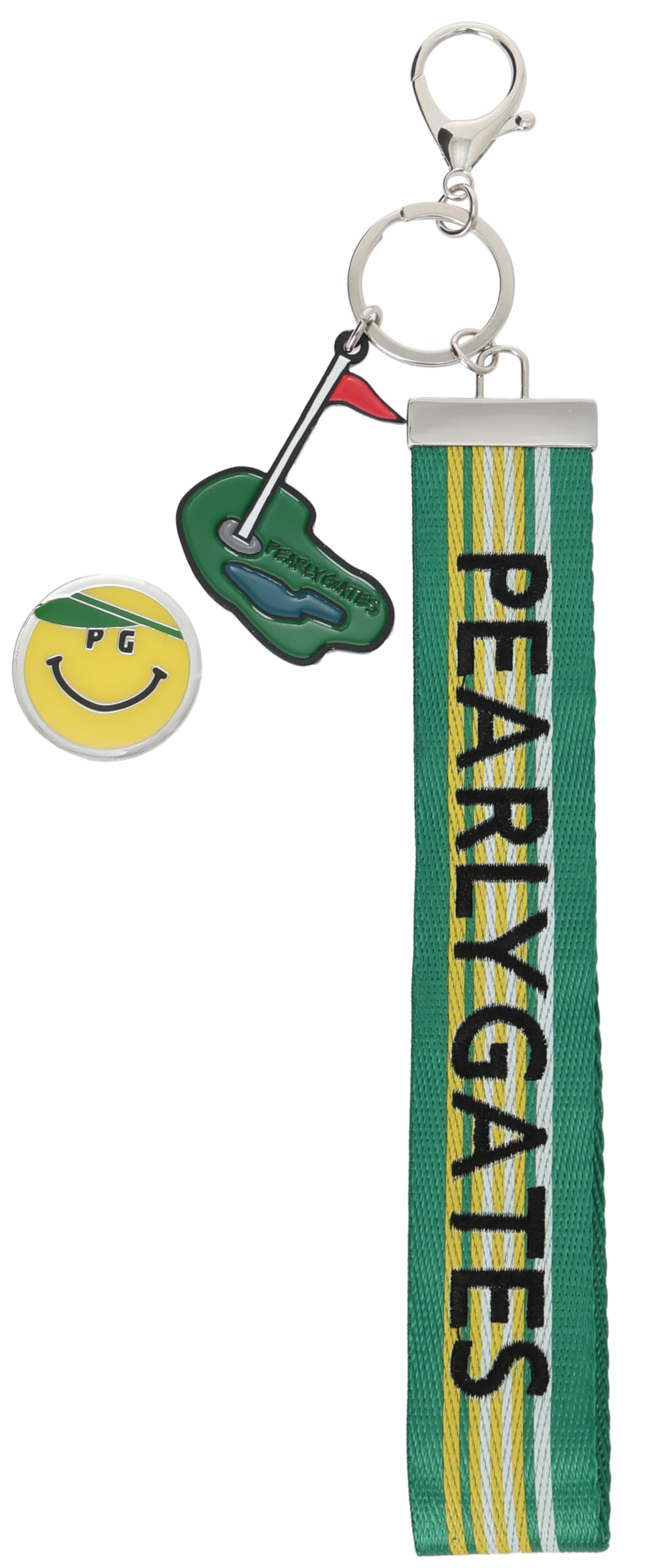 Amazon | [パーリーゲイツ] キーホルダーマーカー (フック付き・ニコ